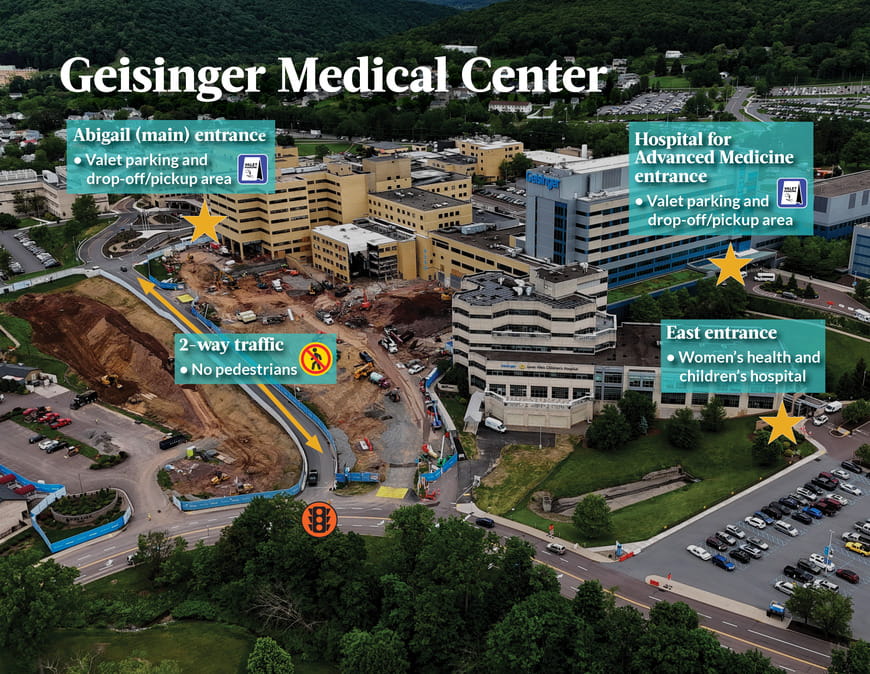 GMC Campus Map