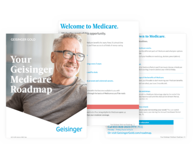 Geisinger Medicare roadmap image