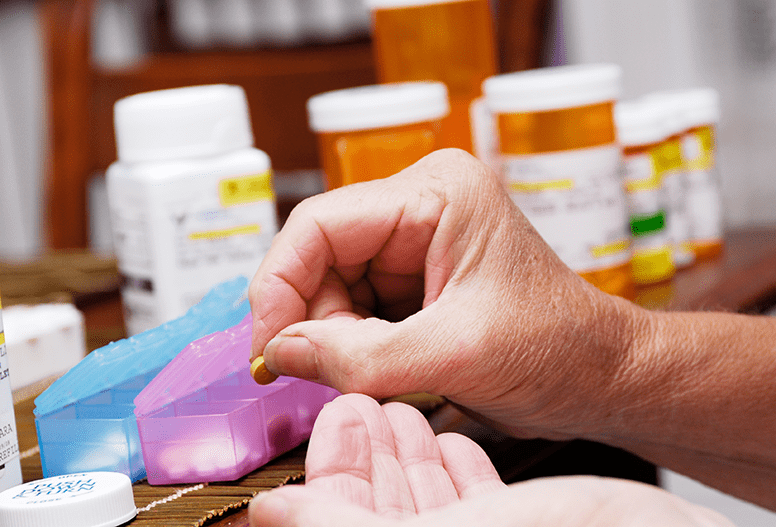 Medications through mail order pharmacy