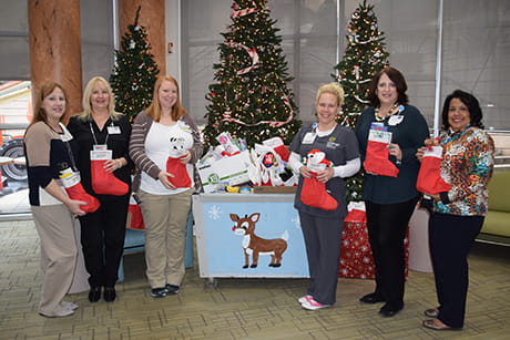 Geisinger Health Plan donates holiday stockings to patients