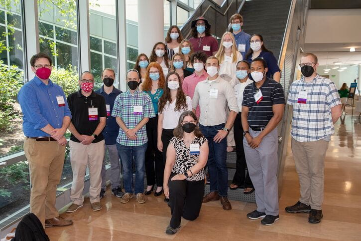 an image of the Susquehanna group at the research symposium