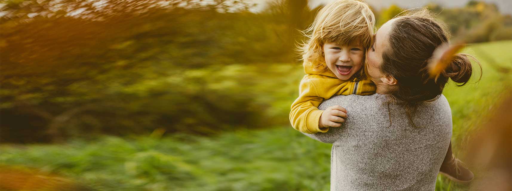 Toddler Playing in a Children's Playground