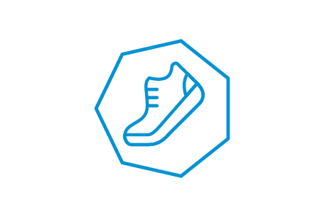 physical distance icon