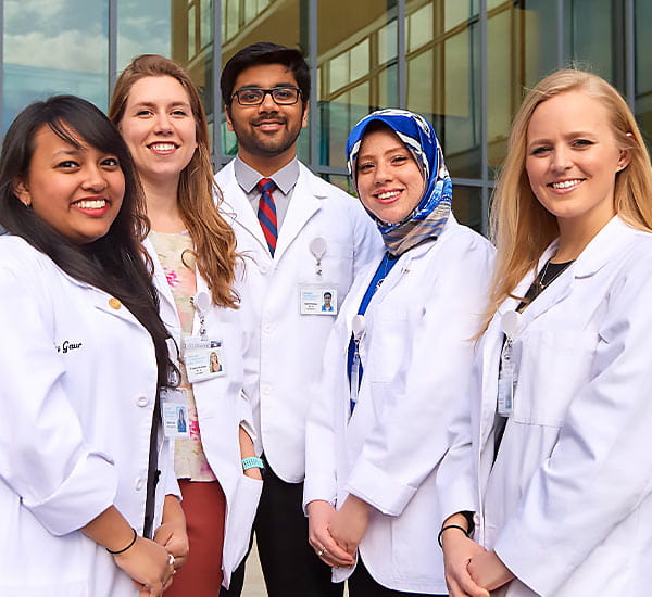 Geisinger Commonwealth School of Medicine students.