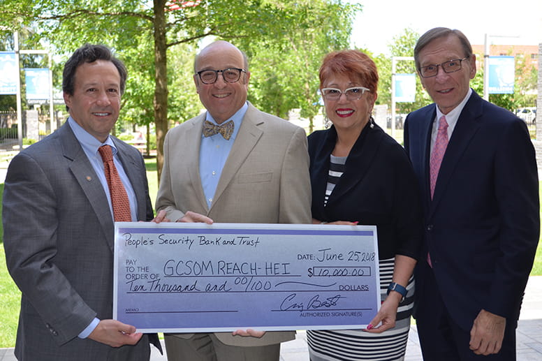 People’s Security Bank supports Geisinger Commonwealth's REACH-HEI program in 2018