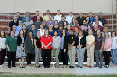 The Health Care Leadership Class at the Center for Domestic Preparedness in July 2018