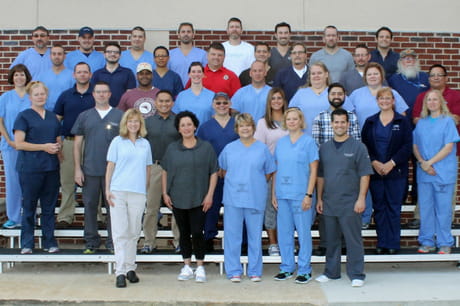 The Hospital Emergency Response Team class at the Center for Domestic Preparedness in July 2018