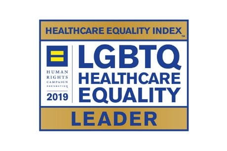 2019 Healthcare Equality Leader designation 