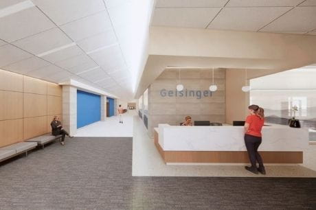 Geisinger Healthplex CenterPoint interior photo.