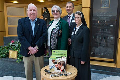 Holy Spirit members donate glasses to Lions Club