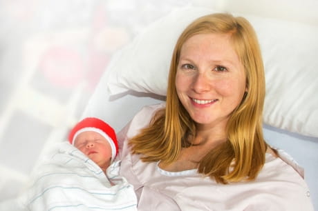 Keren Jones and son Luke