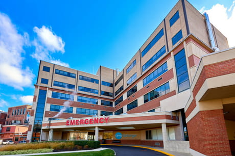 Rendering of new emergency signage at Geisinger South Wilkes-Barre