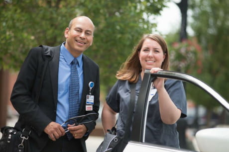 Dr. Sanjay Doddamani and Angie Nardi