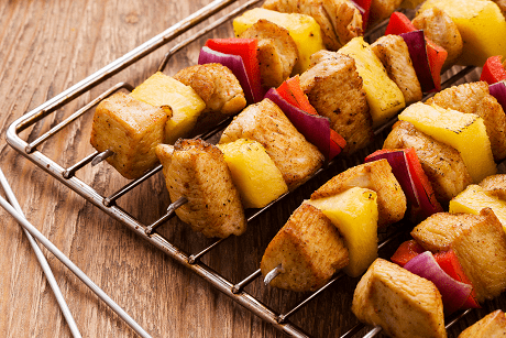 Chicken kebabs