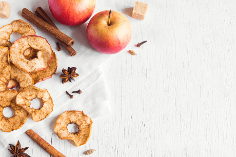 Air fryer healthy cooking with cinnamon apple chips recipe