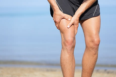 knee pain athlete prp