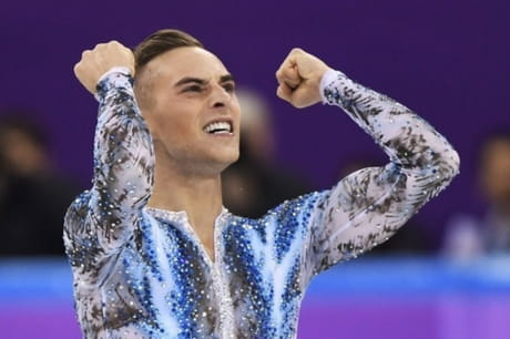 Olympic figure skater Adam Rippon