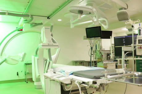 Inside of a surgical bay at Geisinger Medical Center