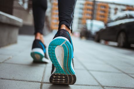 A running show getting more steps in a day