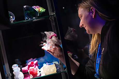 Sarah Flora, program director of Geisinger’s 3D Imaging and Printing Lab