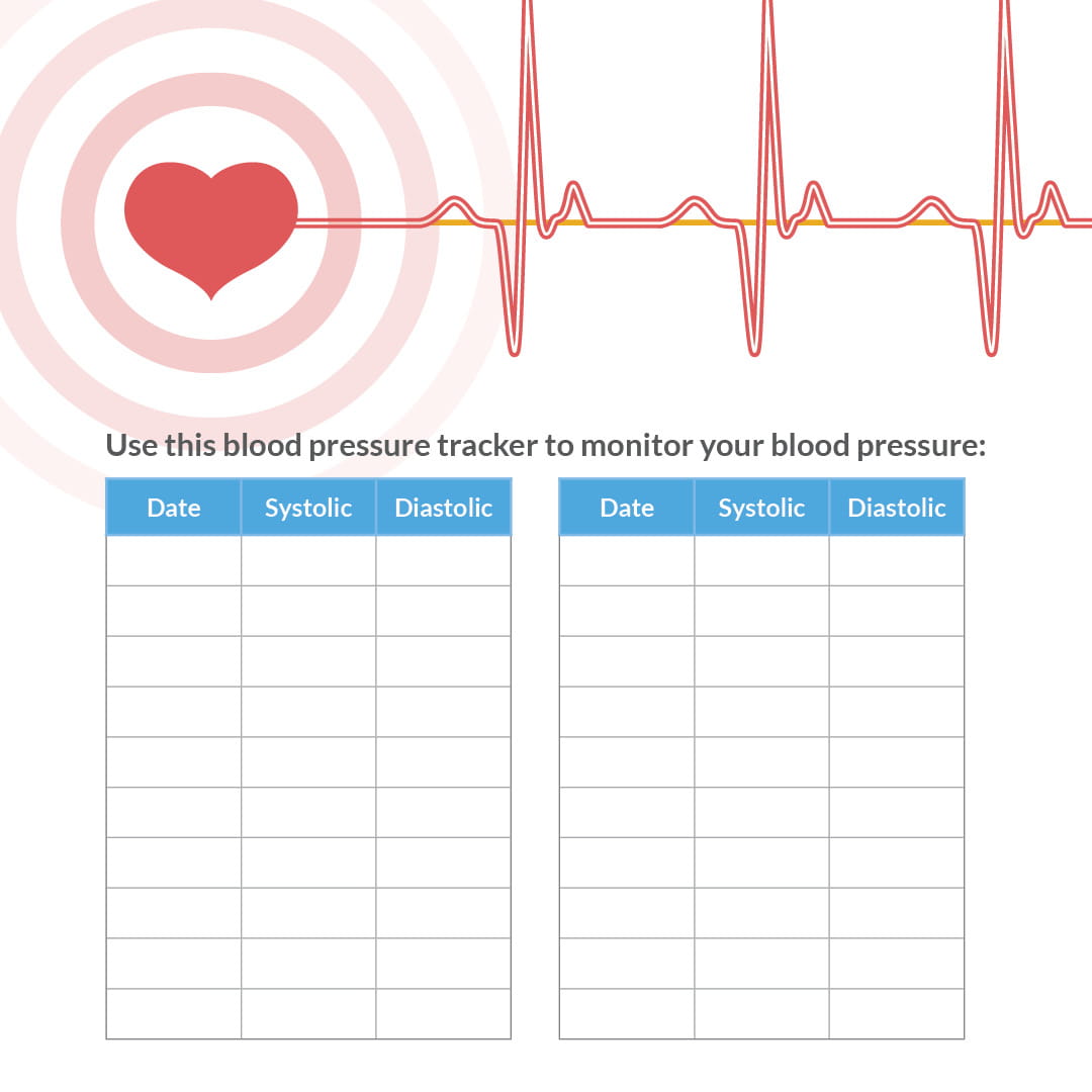 Track your blood pressure at home
