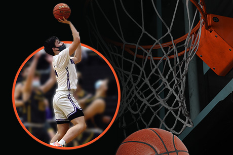 Mifflin County High School basketball star Ty Felmslee.