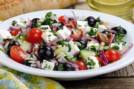 Mediterranean orzo salad