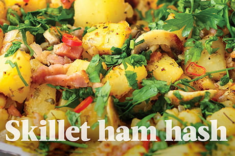 Recipe Skillet ham hash