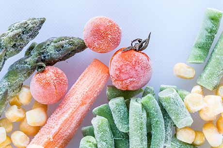 Image of frozen vegetables 