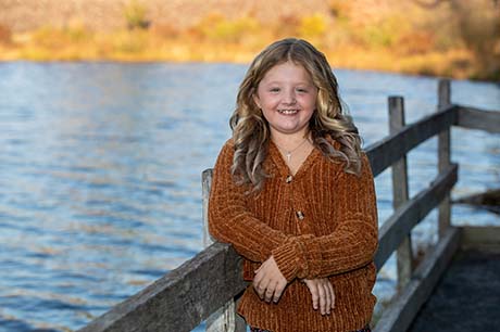 Image of Laila by the river