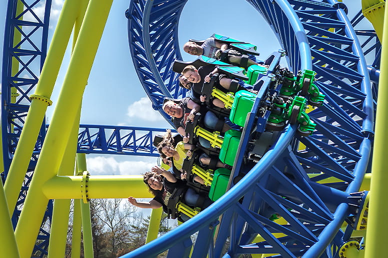Impulse roller coaster at Knoebels.
