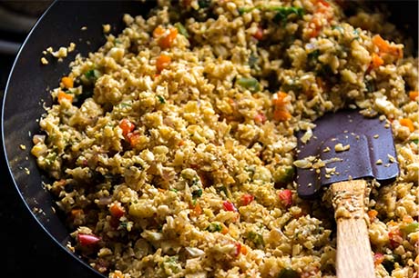 Cauliflower Spanish rice