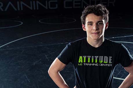 Max at the gym looking happy and healthy