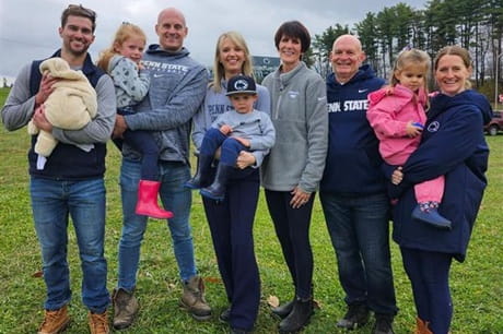 Jess Miller and family
