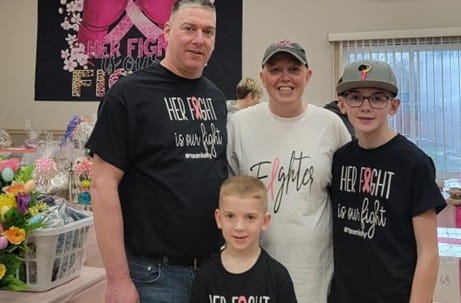 Kelly Titus and family