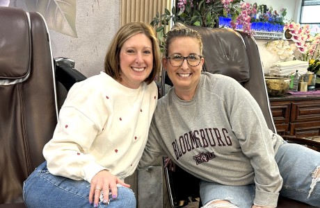 Kristi Waugh and Kimberly Hockenbroch