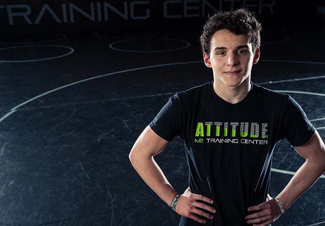 Max at the gym looking happy and healthy