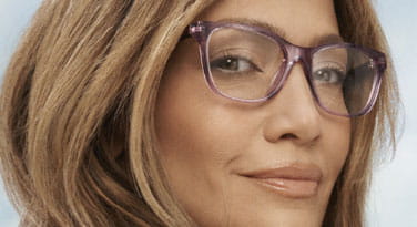 Jennifer Lopez wearing glasses
