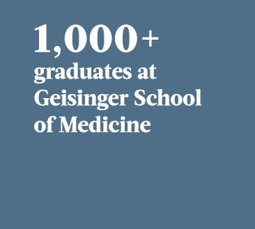 1,000+ graduates at Geisinger School of Medicine