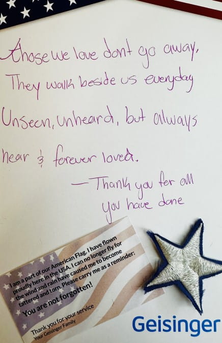 Those we love don't go away, they walk beside us everyday. Unseen, unheard, but always near & forever loved. Thank you for all you have done. 