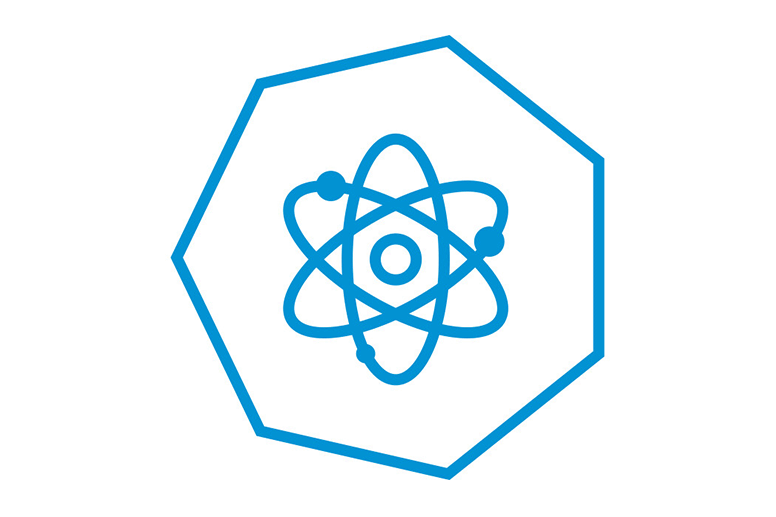 Technology and research icon.