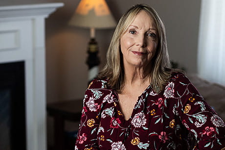 Ellen Fogleman in her Mountain Top, PA home.