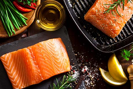 Image of salmon filet